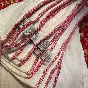 Dozen GMD Cloth-eez Organic Medium Prefolds